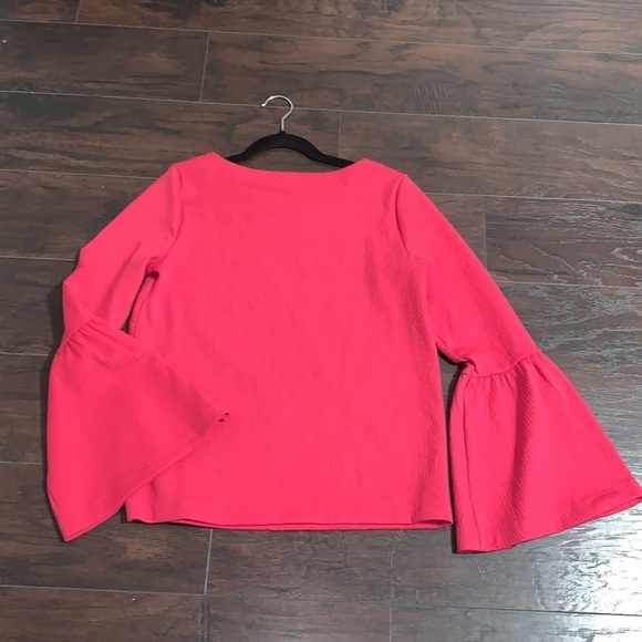 Ann Taylor Blouse with Bell Sleeves, sz Small - Picture 5 of 6